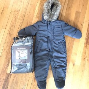 S Rothschild pram winter snowsuit size 12m